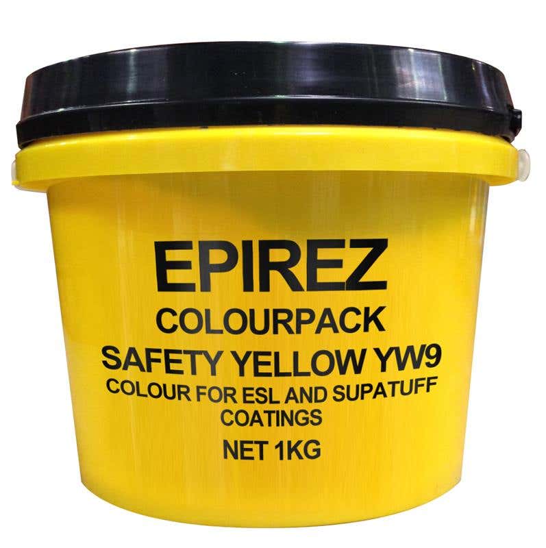 Colourant Paint Colourpack For Epoxy Compound Safety Yellow YW9 1kg 90440145 E991086