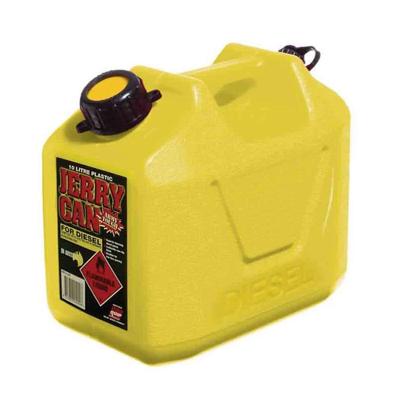 Can Jerry 5L Plastic Diesel Yellow 90450155 0958 NLA