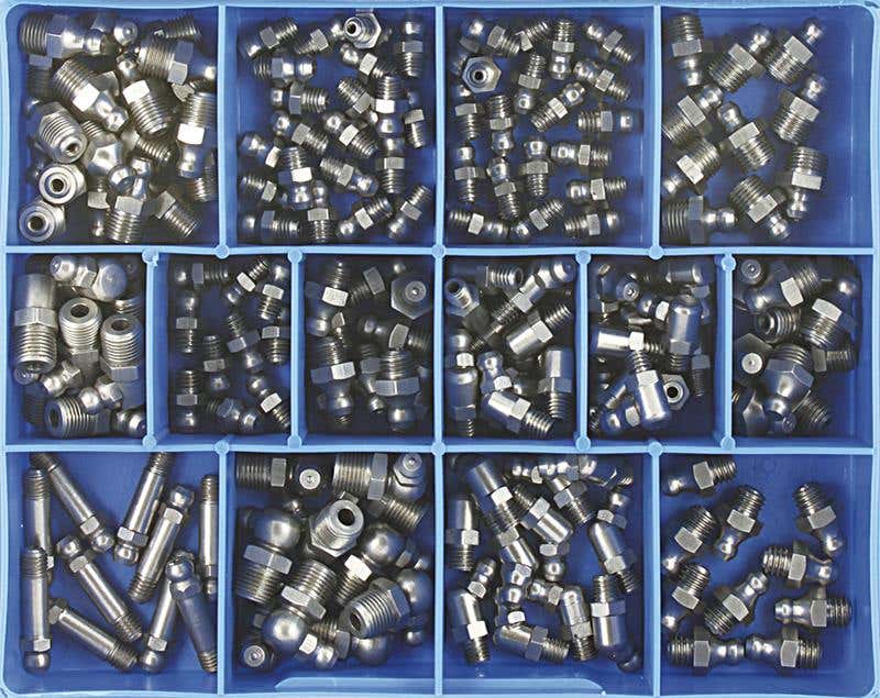 Grease Nipple Kit Metric & Imperial Stainless Steel 171 Piece CA1808 Champion Fasteners 90480041 CA1808