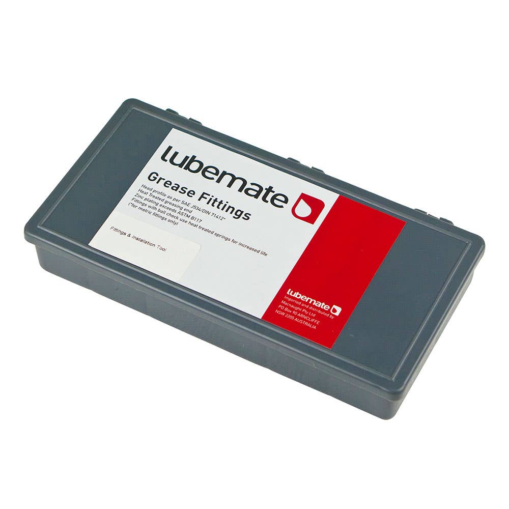 Grease Nipple Kit Imperial Assortment SAE/NPT 80 Piece L-NP80S Lubemate 90488020 L-NP80S