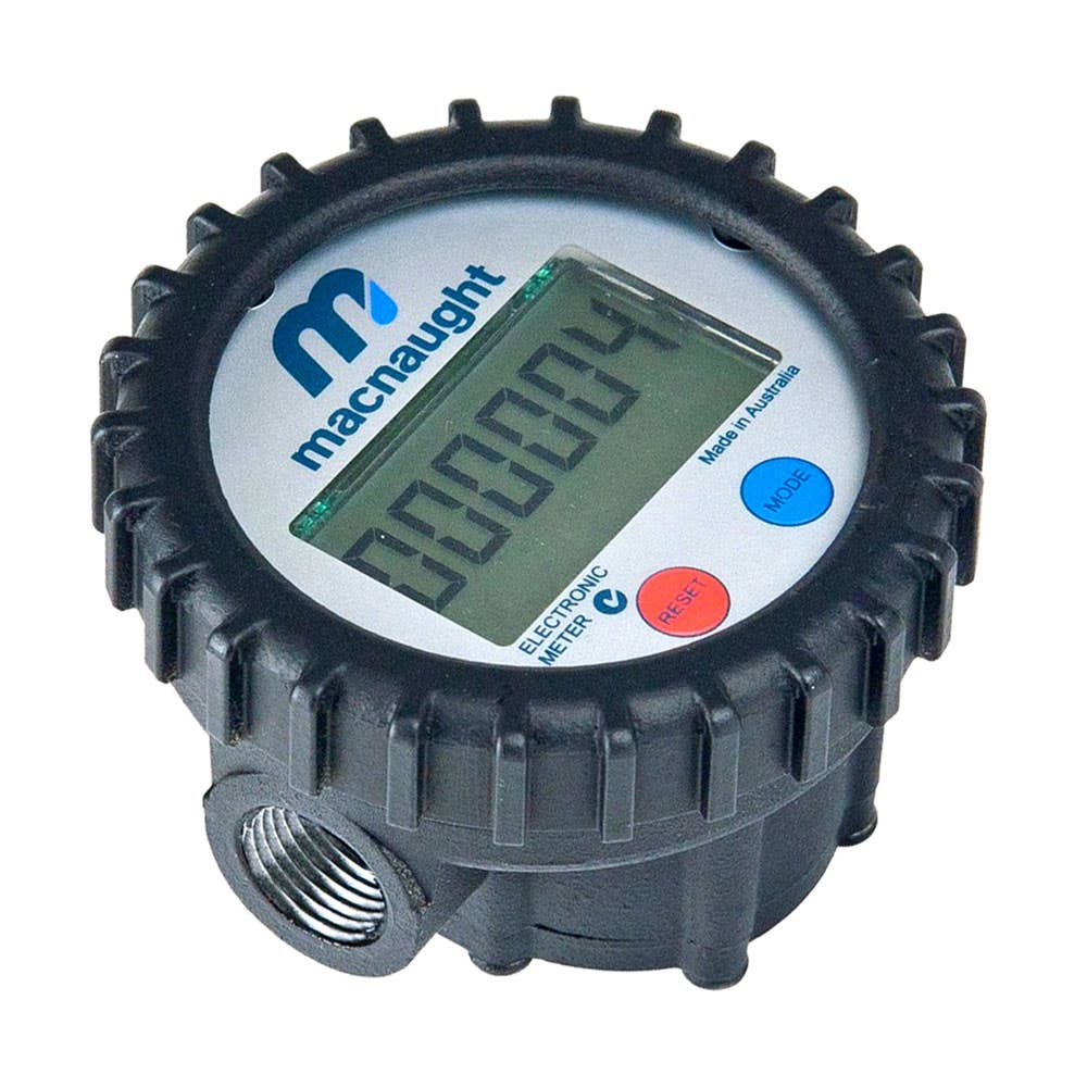 Flow Meter Electronic High Pressure 1/2 BSP(f) 30L/min 1000psi IM012E-01 Macnaught 90498003 IM012E-01