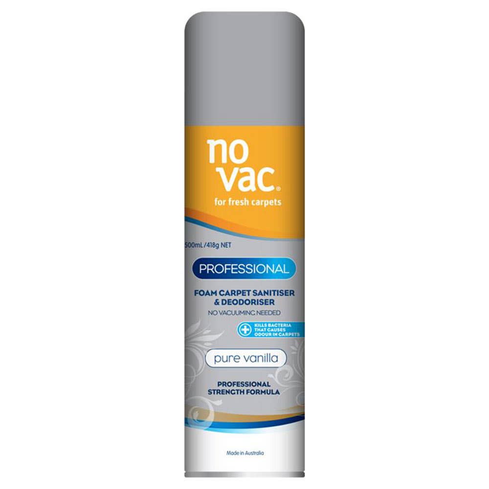 Carpet Cleaner Professional Sanitiser & Deodoriser Pure Vanilla 500ml No Vac 90530005 31042