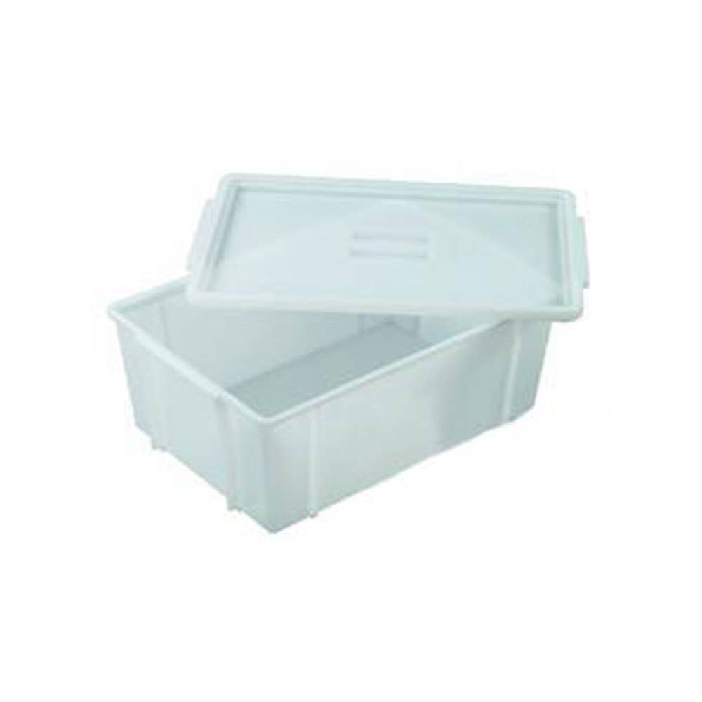 Plastic Crate 42L White 560 x 350 x 280mm 90560016 3108493