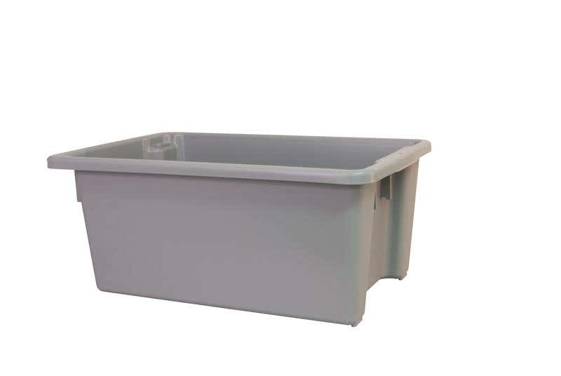 Crate Stack + Nest Polypropylene 52L Grey Okka_90560120_AP10 GREY