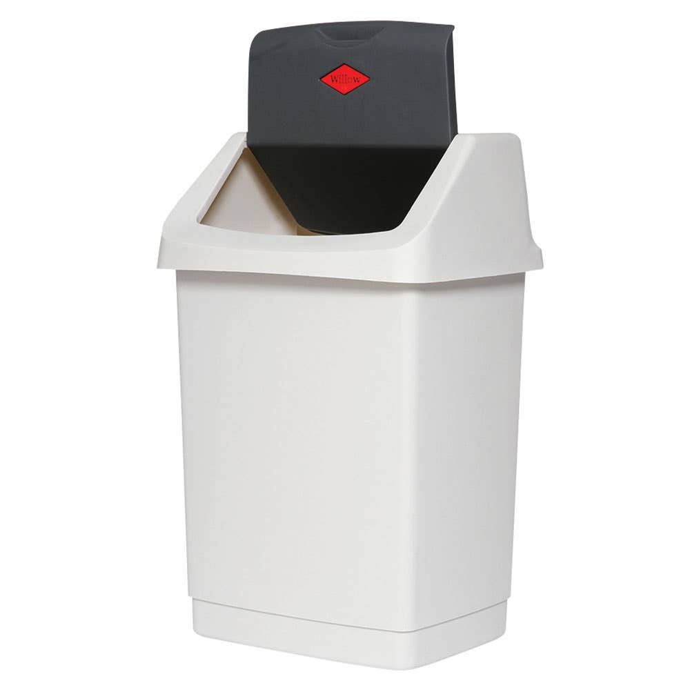 Plastic Rubbish Bin with Swing & Stay Lid 15L 90580000 308000-004