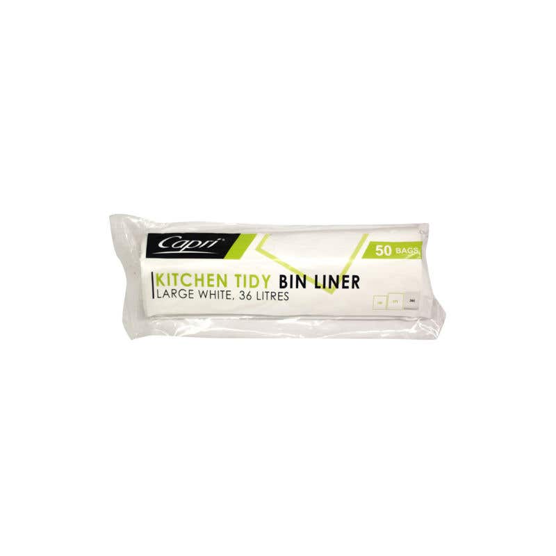 Bin Liners Large 36L Pk 50 90598001 HDB36LW