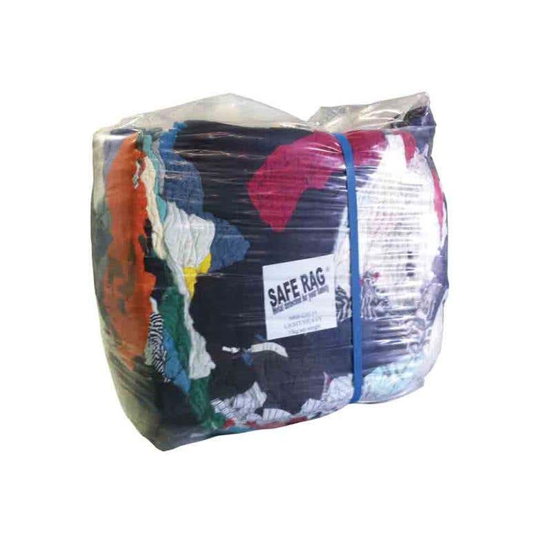 Rag Cotton Light/Medium 15kg Block Clean Cloth Traders 90600018 SRB-LM-15