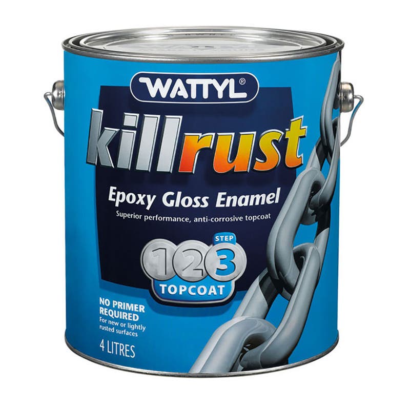 Killrust Epoxy Gloss Enamel Protective Paint 4L_11524L