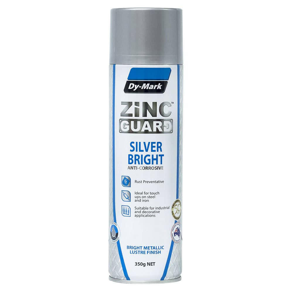 Zinc Guard&trade; Protective Top Coat Silver Bright Aerosol 350g 90688007 230732007