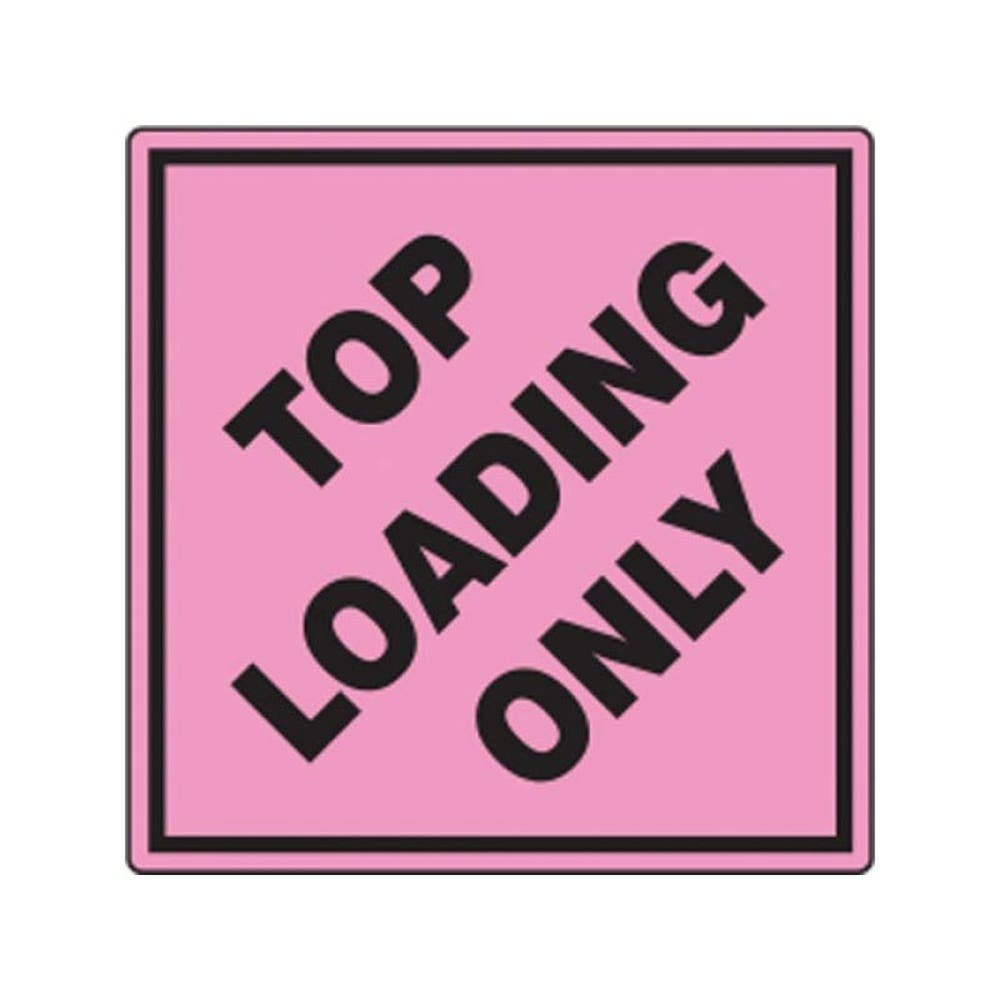 Label TOP LOAD Self Adhesive 100 x 100mm Roll 500 90750043 842569