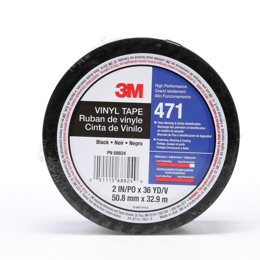 471 Industrial Vinyl Tape Black 50mm x 33m_90780248_7100044330