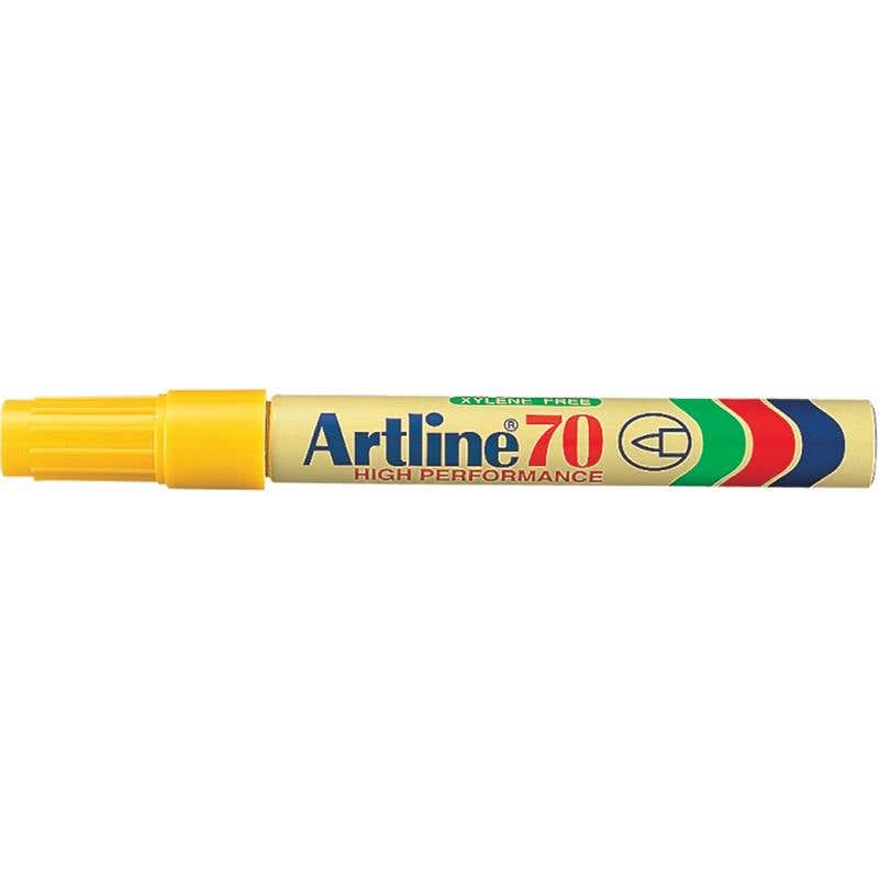 Marker Permanent Bullet 70 Yellow 1.5mm 90838005 107007