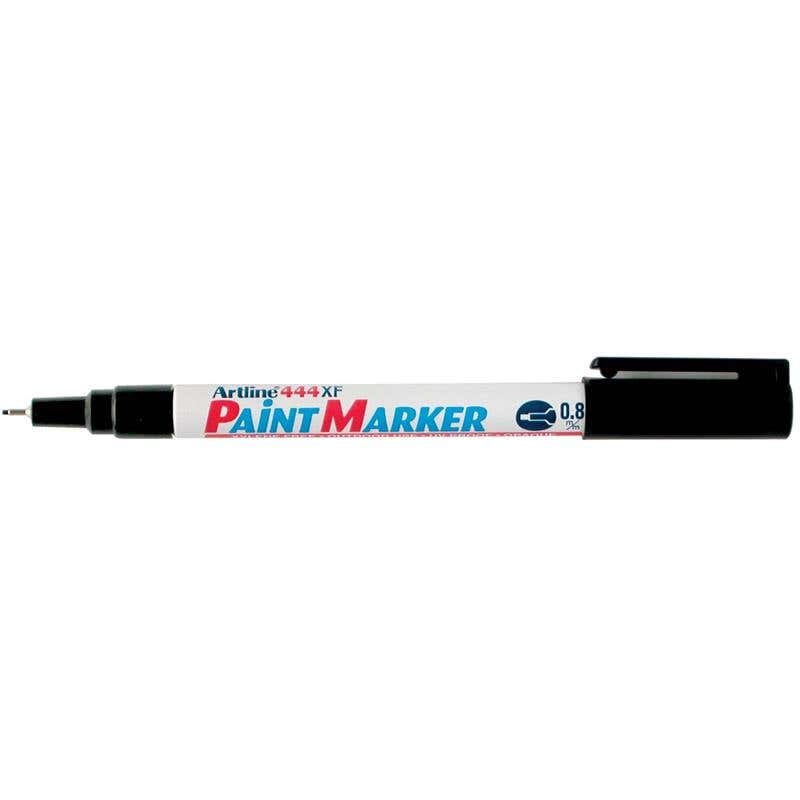 Marker Paint Bullet Black Fine 0.8mm Artline 444XF 90838041 144401