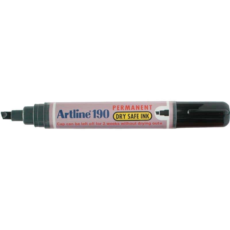 Marker Permanent Dry Safe Chisel 190 Black 0.5mm 90838068 101901