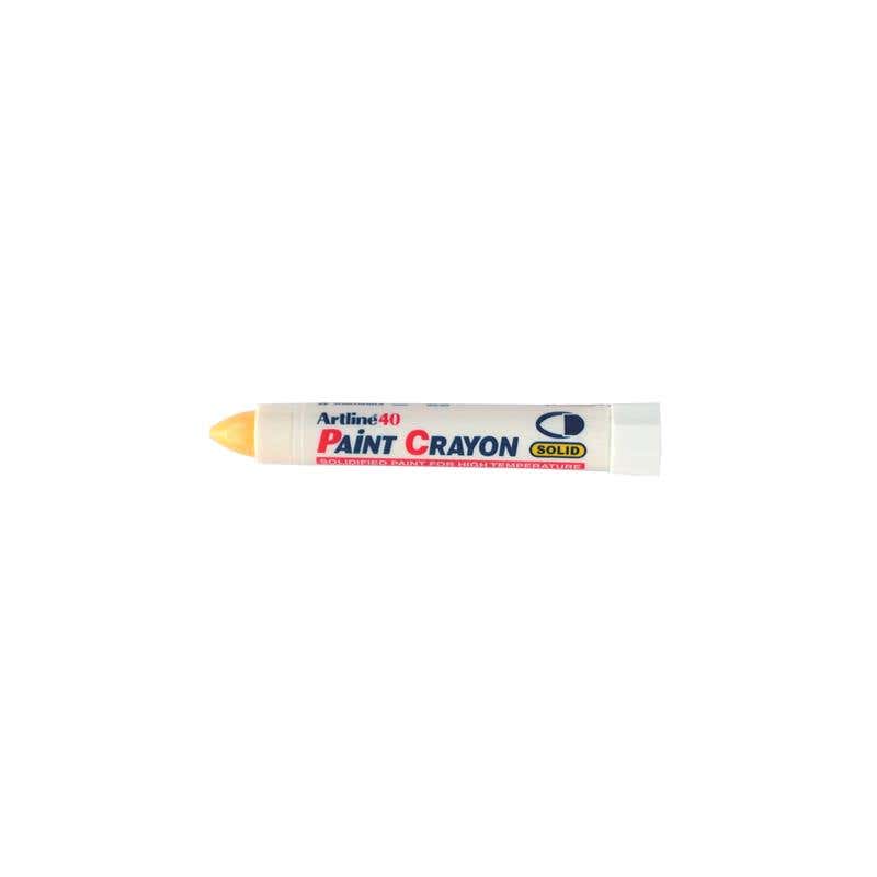 Marker Paint Crayon Permanent Yellow 200C Artline 40 90838075 104007