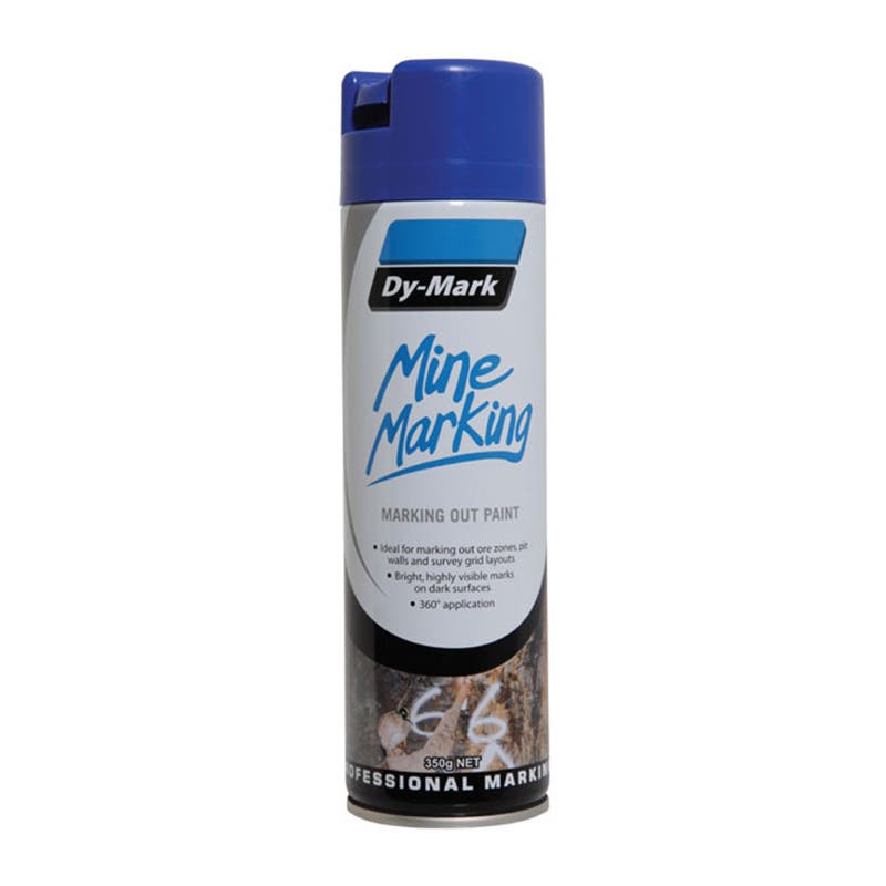 Mine Marking Paint Trigger Vertical Blue Aerosol 350g Dy-Mark_90880024_38033503