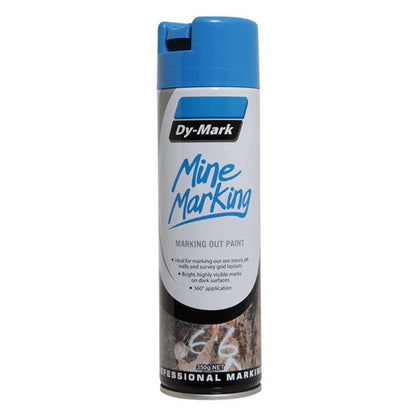Mine Marking Paint Trigger Vertical Fluoro Blue Aerosol 350g Dy-Mark_90880034_38033523