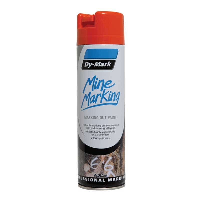 Mine Marking Paint Trigger Vertical Orange Aerosol 350g Dy-Mark_90880037_38033506