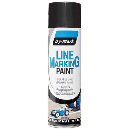 Marking Paint Line Marking Black Aerosol 500g Dy-Mark_90880045_41015001