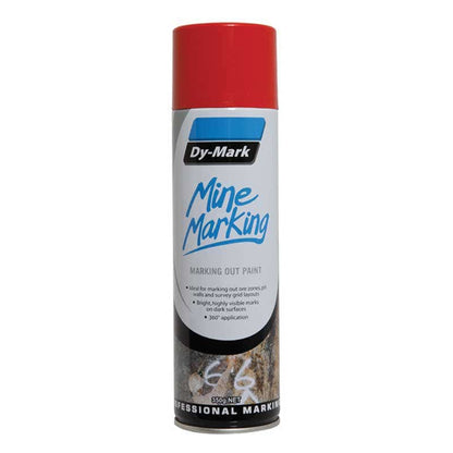 Mine Marking Paint Trigger Horizontal Red Aerosol 350g Dy-Mark_90880047_38013502