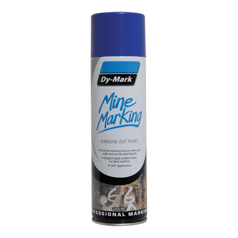 Mine Marking Paint Trigger Horizontal Blue Aerosol 350g Dy-Mark_90880048_38013503