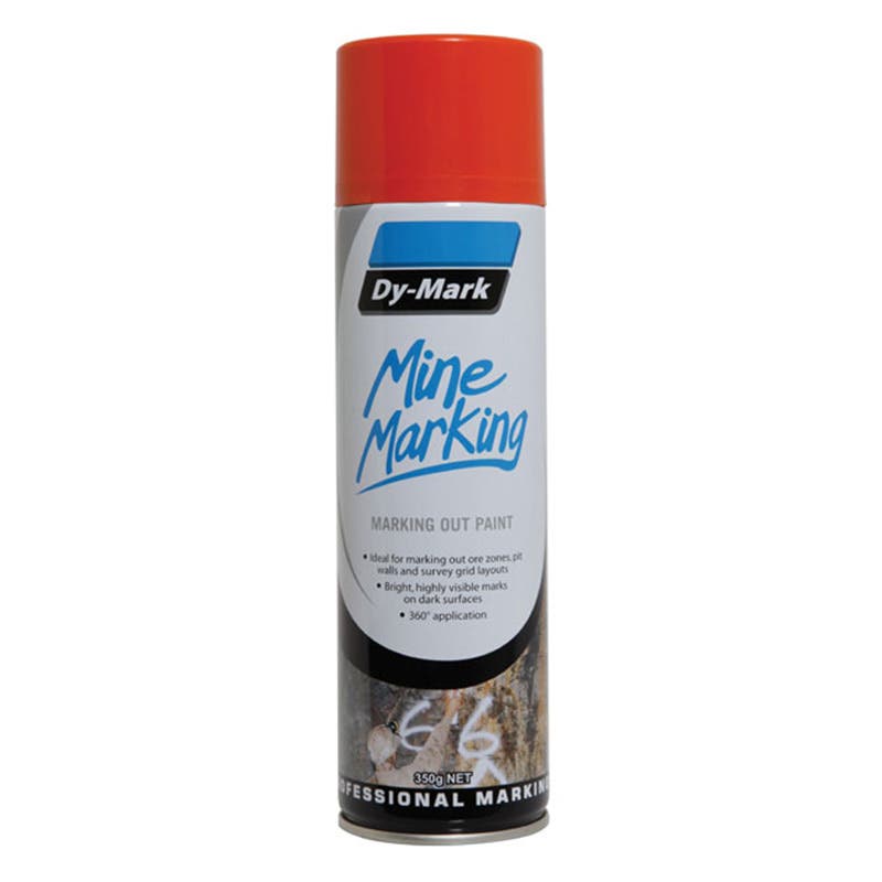 Mine Marking Paint Trigger Horizontal Orange Aerosol 350g Dy-Mark_90880051_38013506