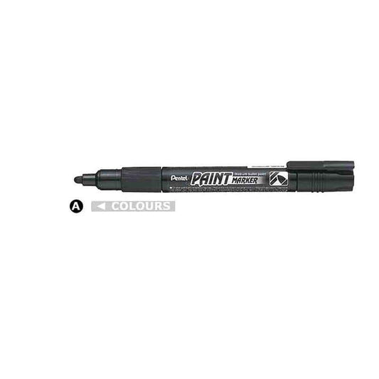 Marker Paint Bullet Black Pentel 90910444 10562