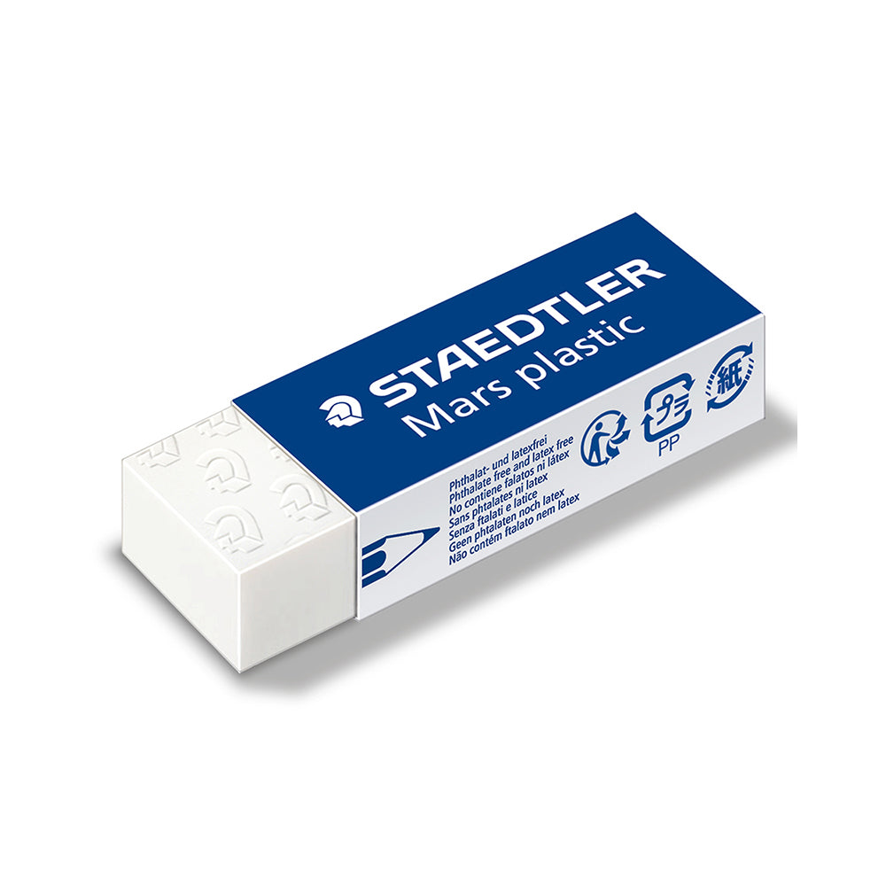 Staedtler Eraser 526-50 Mars Plastic White_16252000_526 50