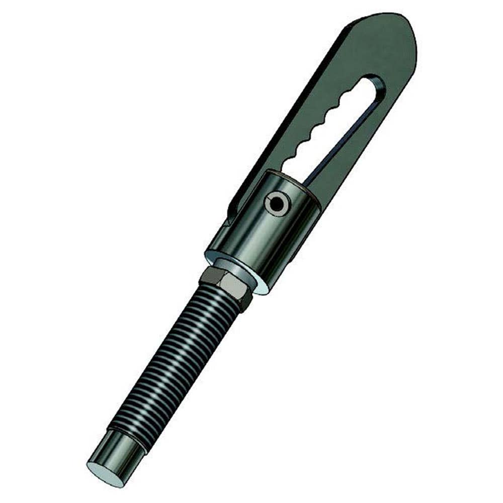 Anti-Luce Fastener Zinc Plated With Spring Collar & Nyloc Nut 25mm UES 91008213 UES3275-1