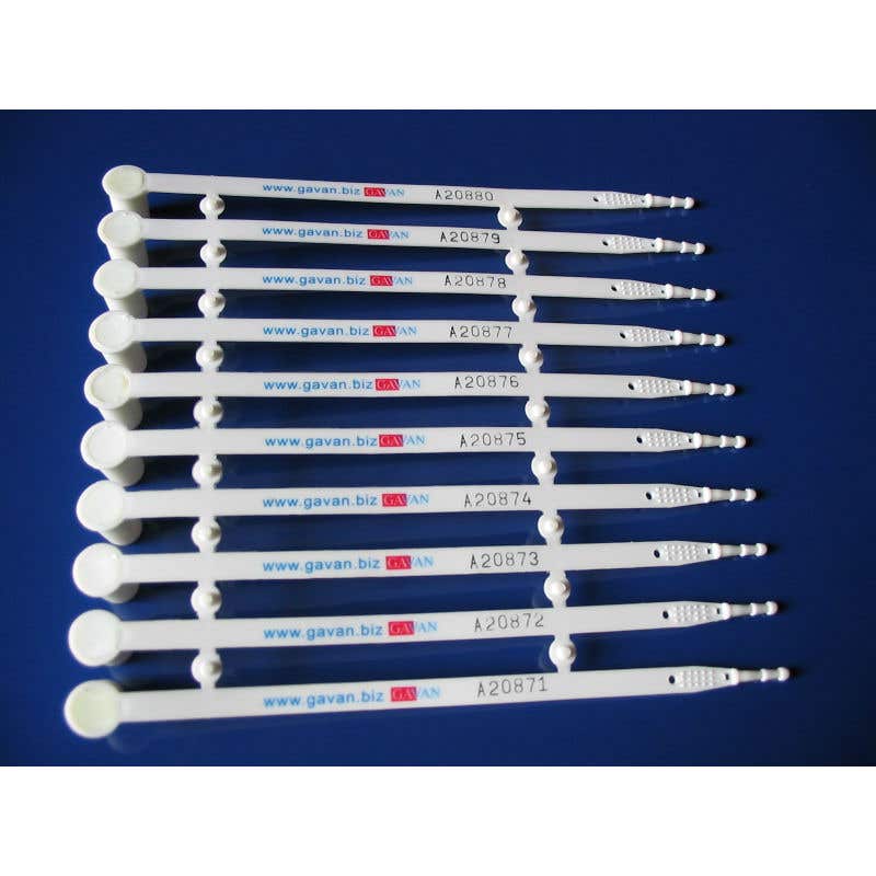 Security Seal Shipping Container Plastic Strip Gavan 91010059 SEALPLAST