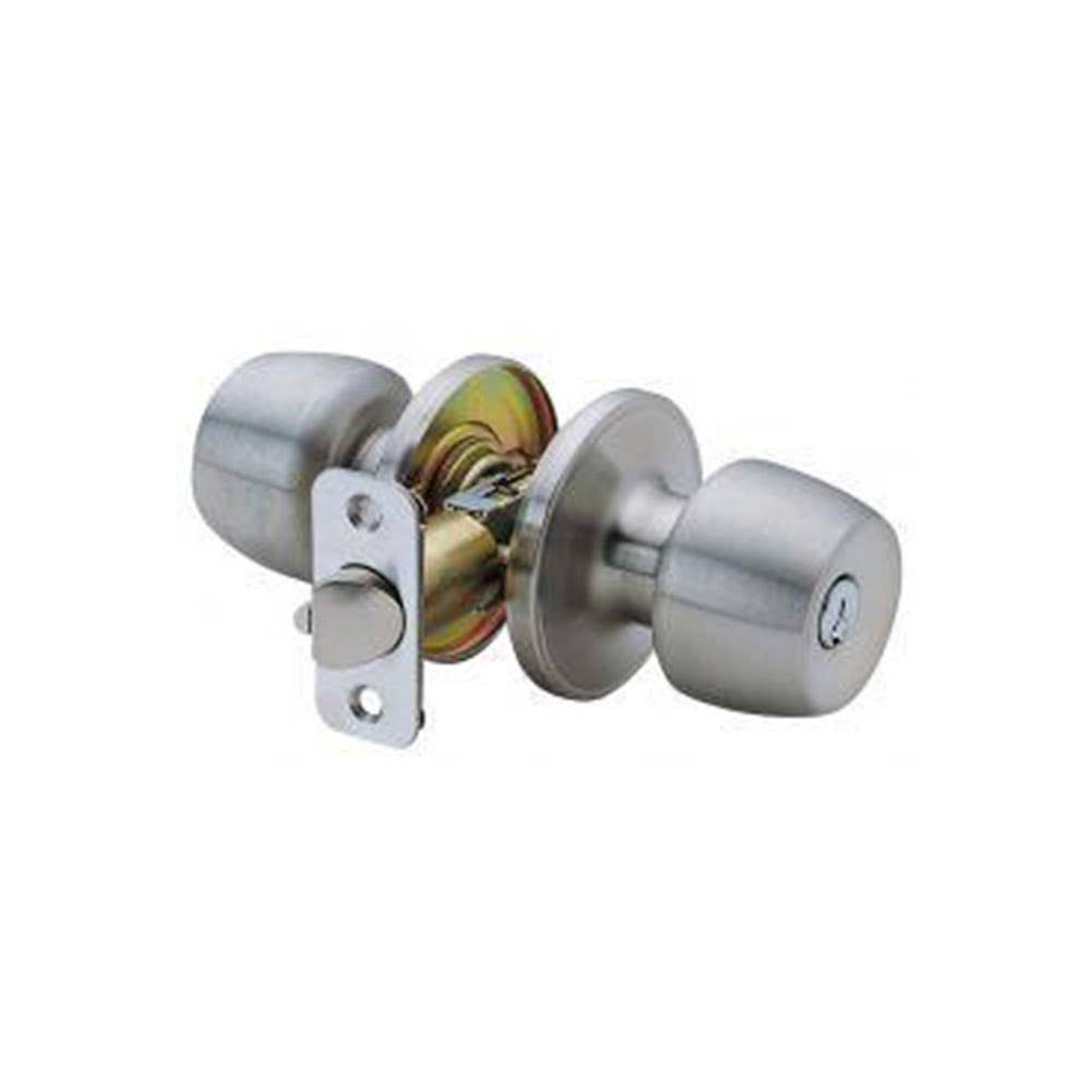 Door Lockset Entrance Round Knob Backset 60/70mm 8600C Notchka 91010082 8600C