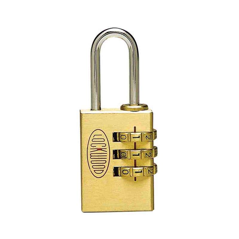 Brass Combination Lock 25mm 91010096 150/25/118/NDP
