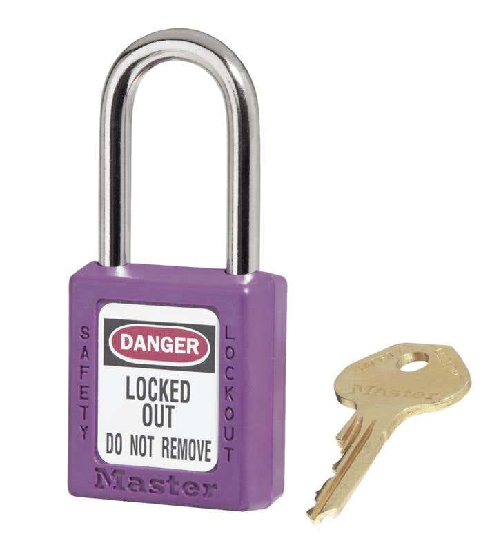 Padlock Lockout 0410 Zenex 38/44mm Purple KA 91010103 0410PRPKA