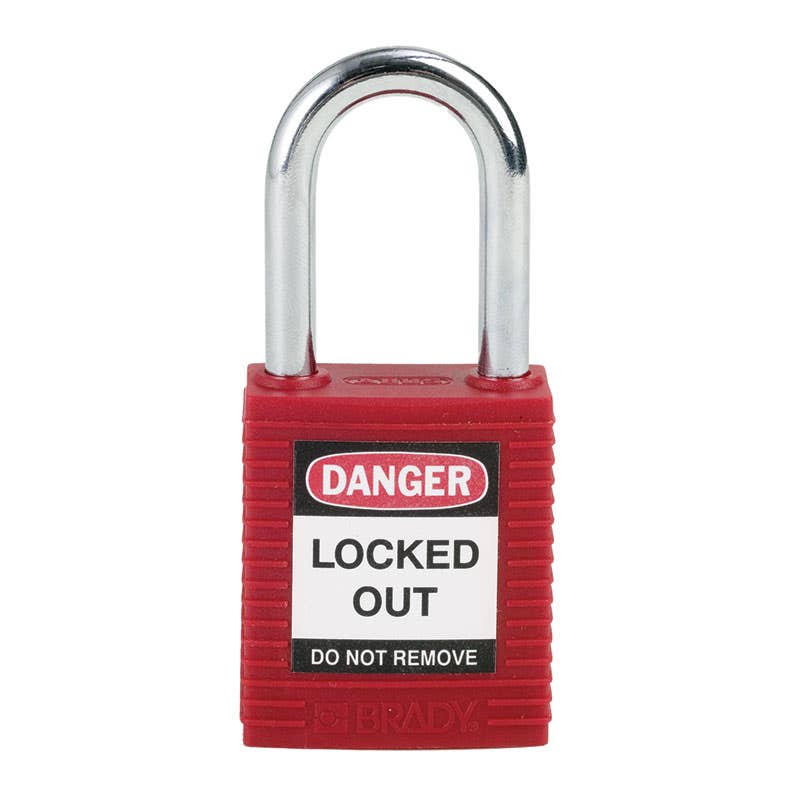 Padlock Lockout Safety Plus 44/37mm Red 91018021 850821