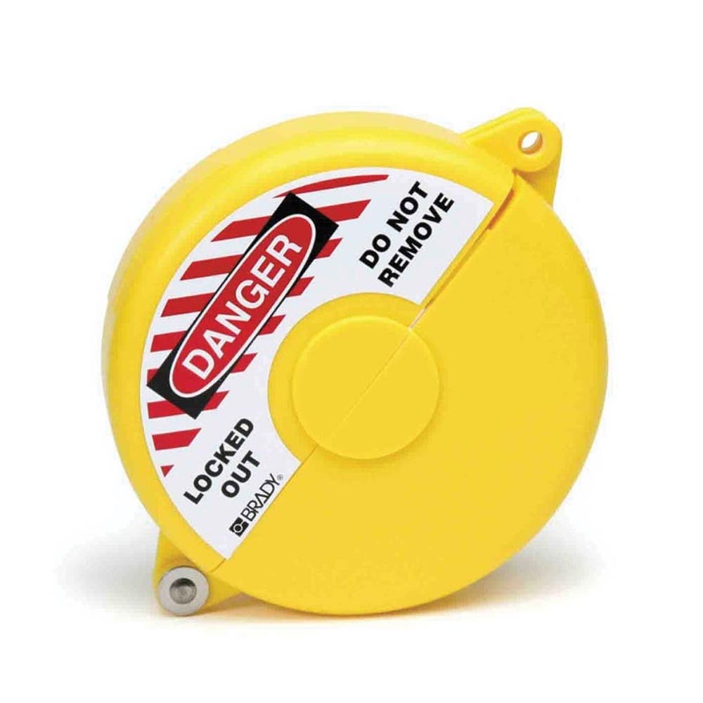 Valve Lockout Gate Yellow 125-162mm 91018036 65592