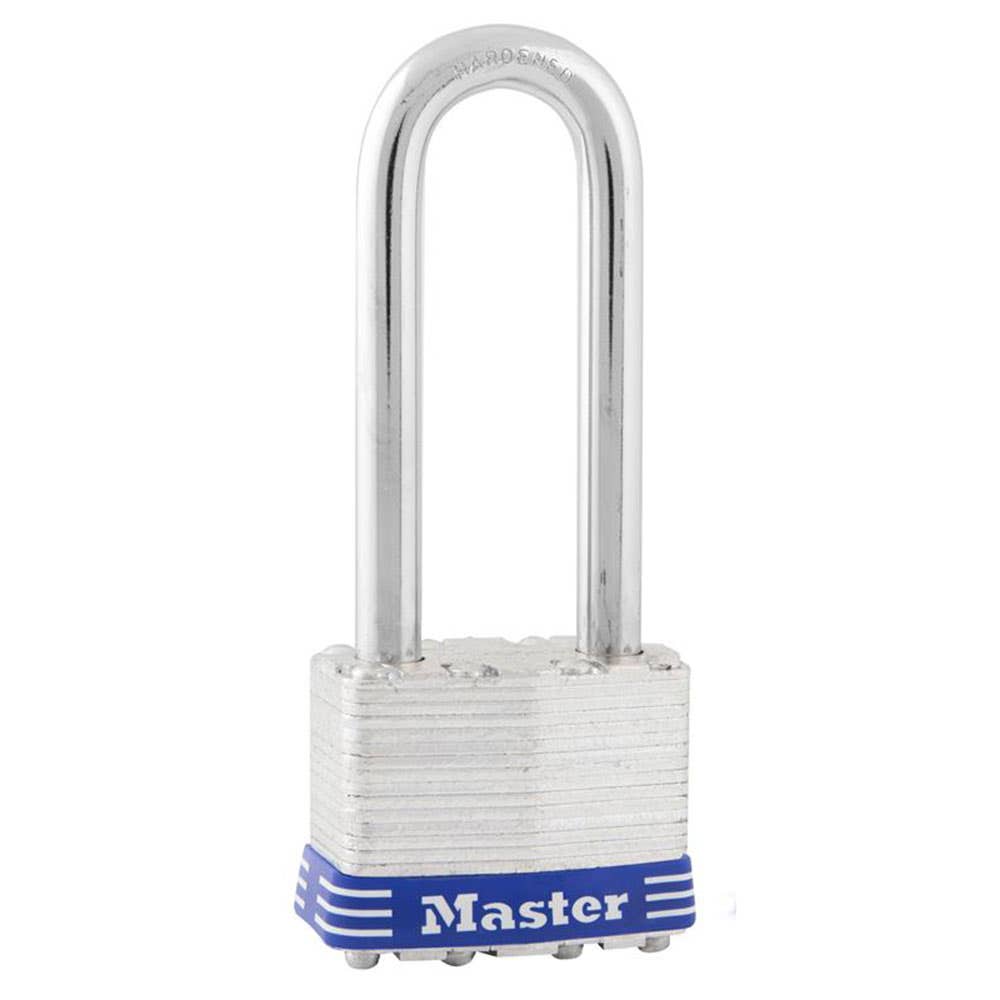 Padlock Laminated Steel Hardened Steel Shackle 44mm Extended Shackle 1DLJAU Master Lock 91018106 1DLJAU