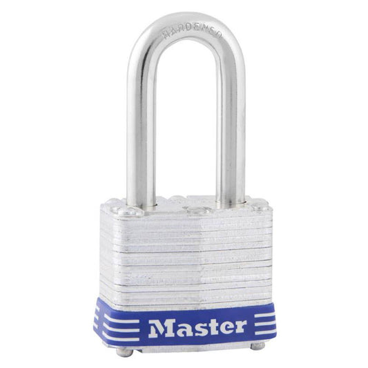 Padlock Laminated Steel Hardened Steel Shackle 40mm Extended Shackle 3DLFAU Master Lock 91018297 3DLFAU