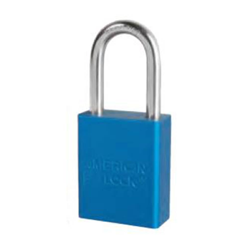 Padlock Aluminum A1100 40/38mm Shackle Blue 91018503 AM1106BLU