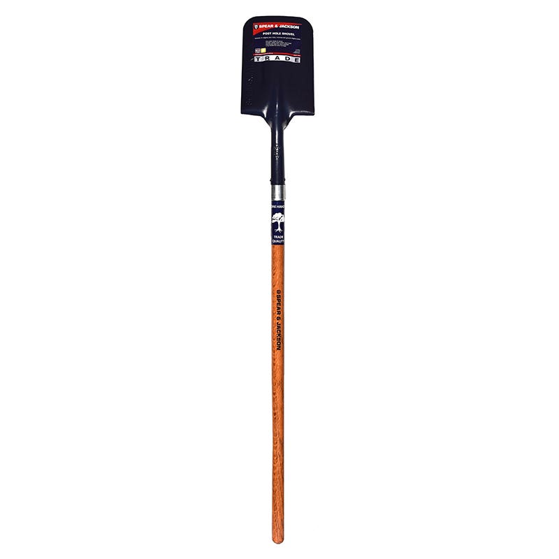 Shovel Post Hole Square Mouth Long Handle Wooden 91020029 SJ-OPHS