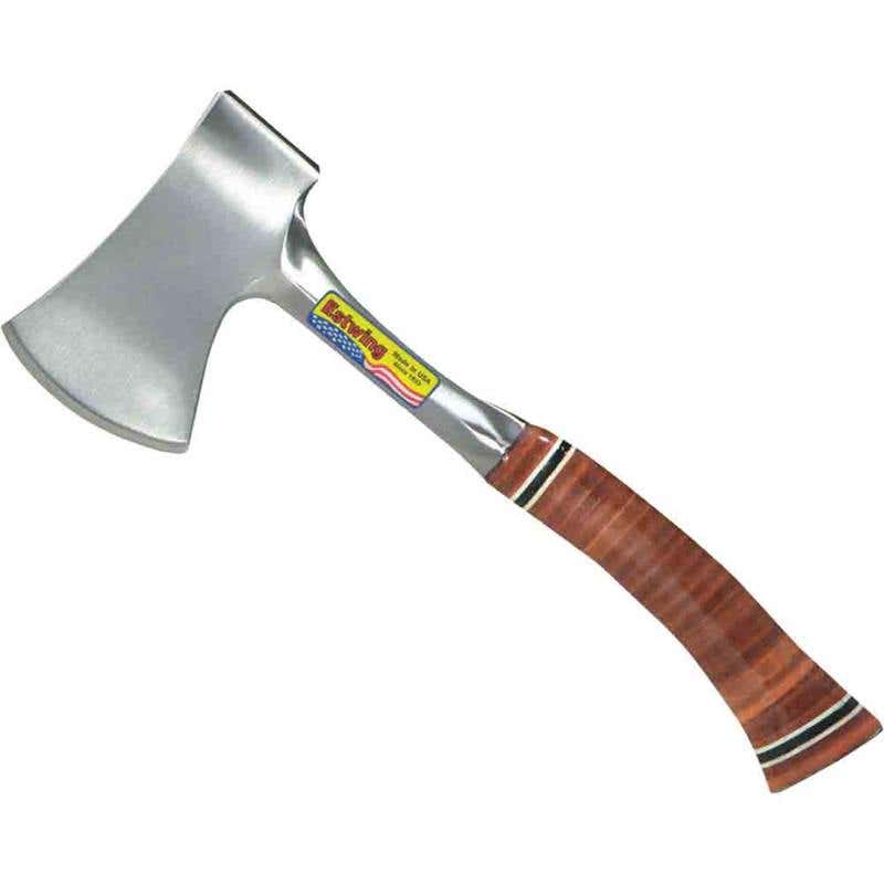 Sportsmen's Axe with Leather Grip and Nylon Sheath 91030008 502166