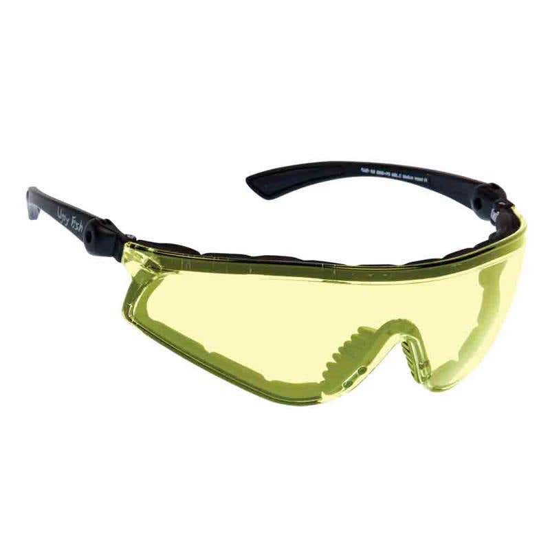 Glasses Yellow Lens Flare Black Frame + Seal Ugly Fish 91030026 RS5959+PS MBL.Y