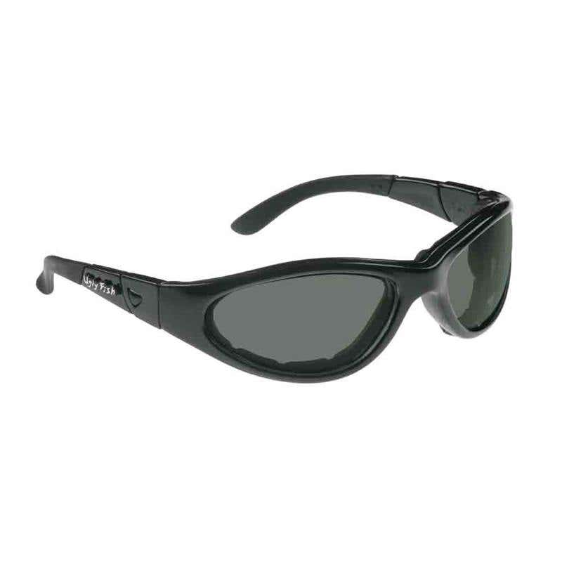 Glasses Smoke Polarised Lens Matt Black Frame Glide Ugly Fish 91030063 RSP03282 MBL.SM