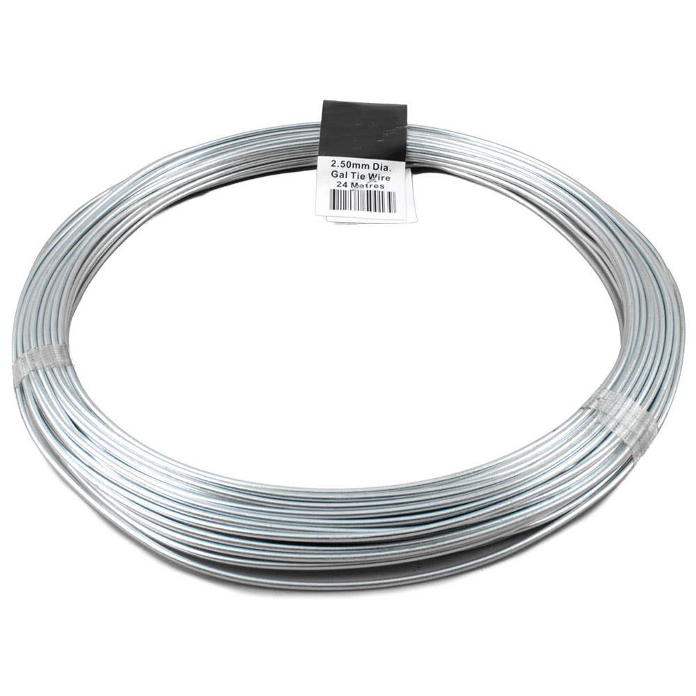 Wire Tie Galvanised 12G 2.5mm x 72m 91080047 50033