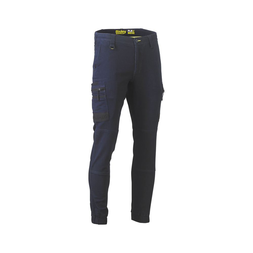 Pants Flex & Move Stretch Cargo Cuffed Bisley 107R Navy BPC6334_BPCTR07_40021683_BPC6334_BPCTR07