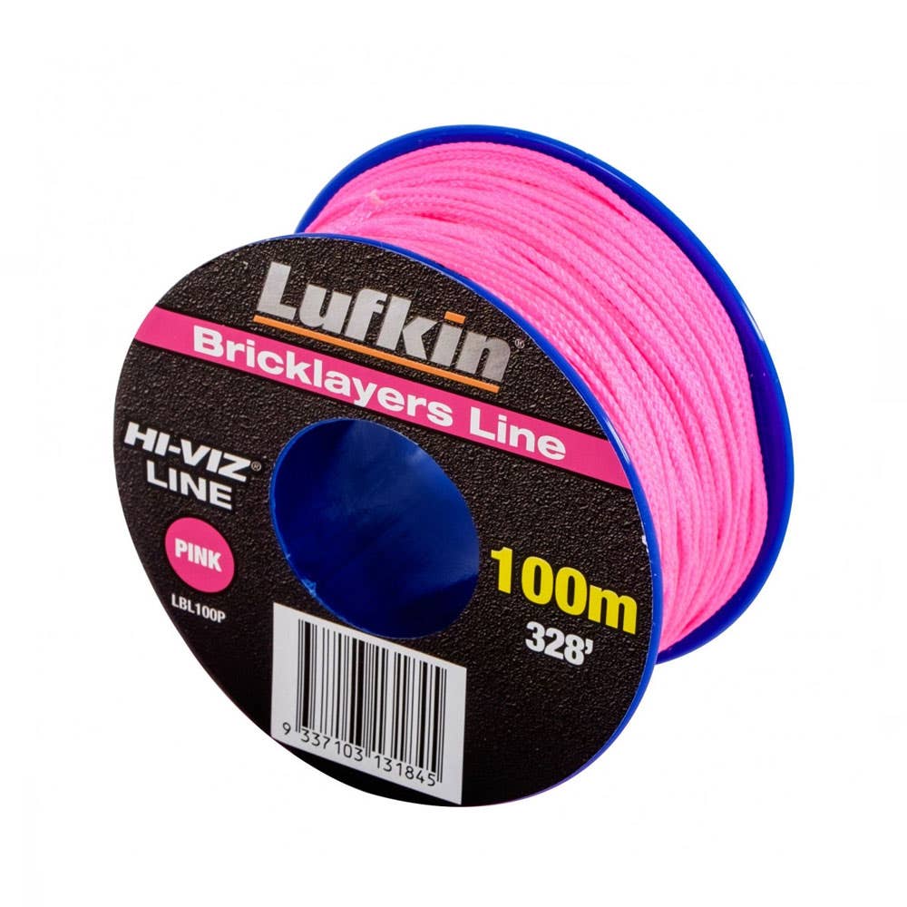 Line Bricklayer Nylon No.8 Pink 100m 91110003 LBL100P