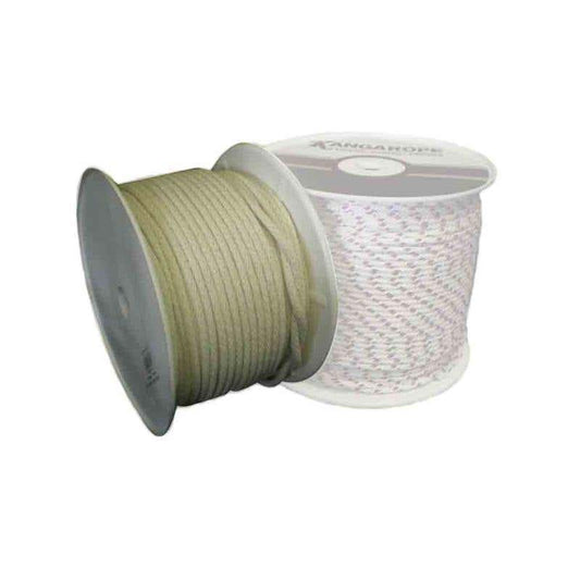 Cord Cotton Braided Sash White 10mm x 100m Kangarope 91118020 91118020 RBRO1005