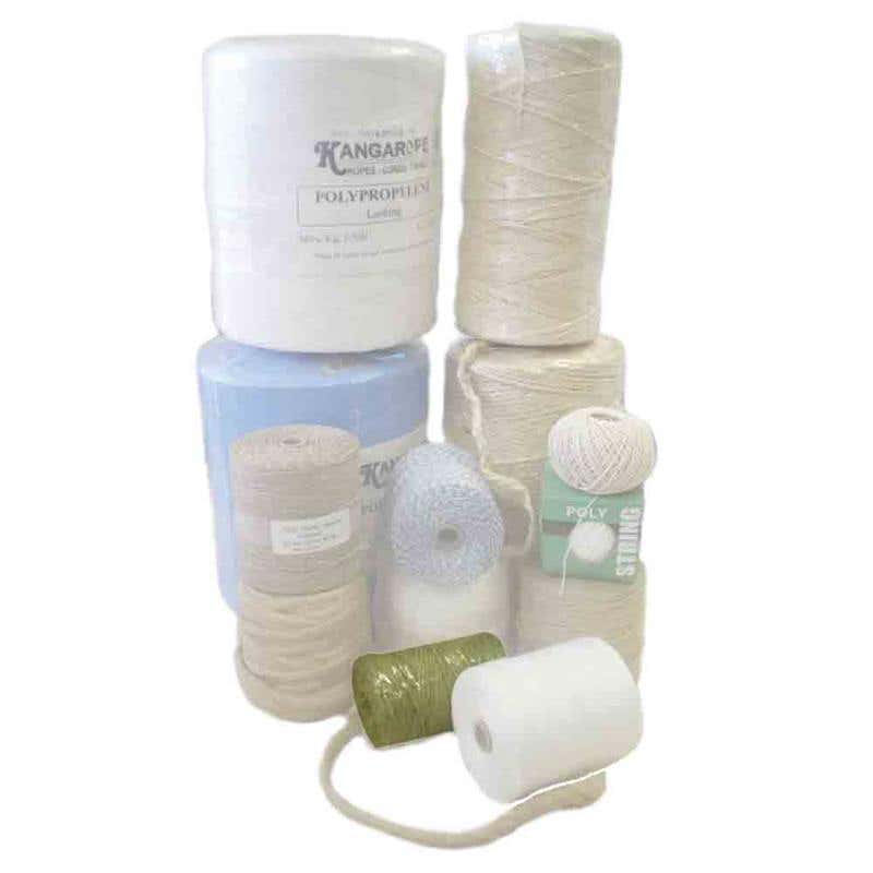 Twine Sisal Garden 1 Ply Tex 3300 125m Reel Beige Kangarope 60015112 TWGS125N