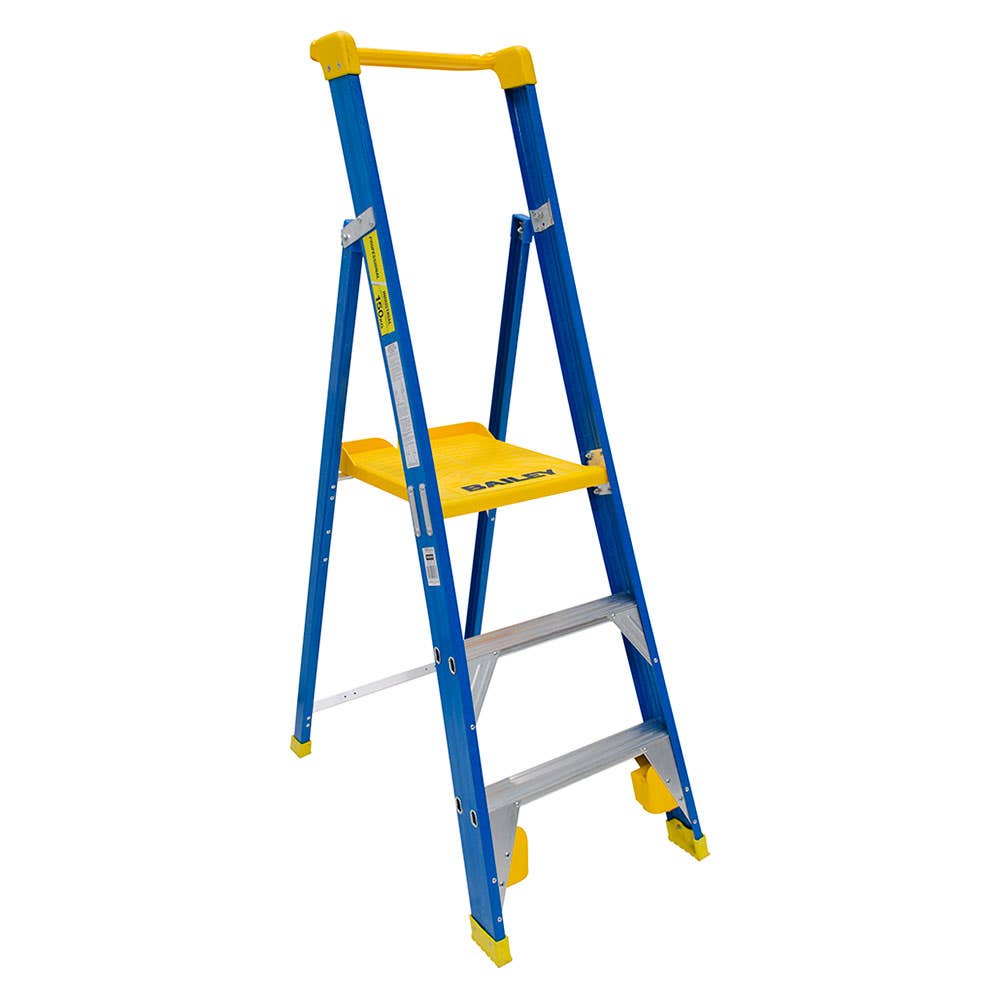 Fibreglass Platform Ladder 0.85m 170kg 91130044 FS13946