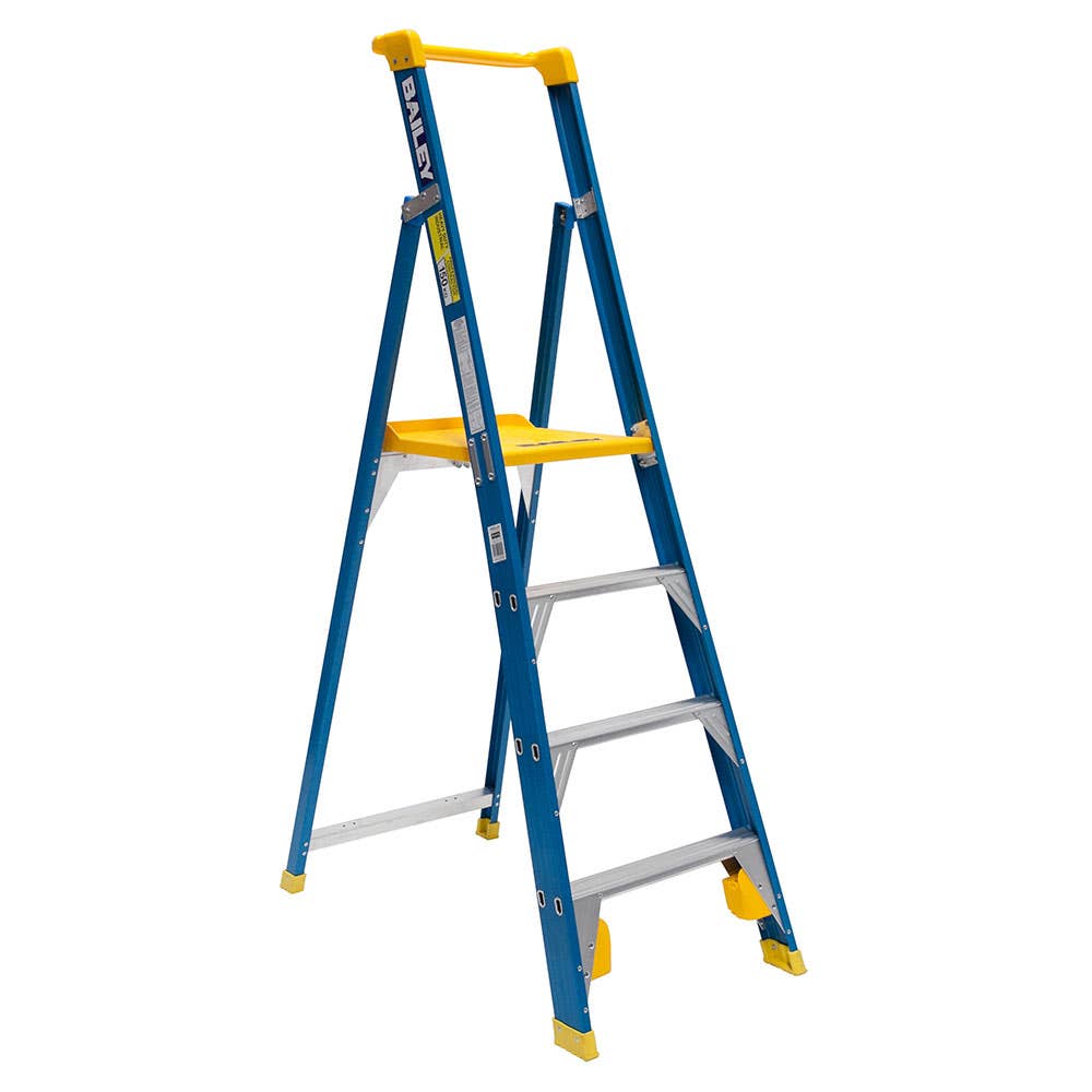 Ladder Step Platform Fibreglass 1.2m 4ft 170kg Bailey 479838 FS13947