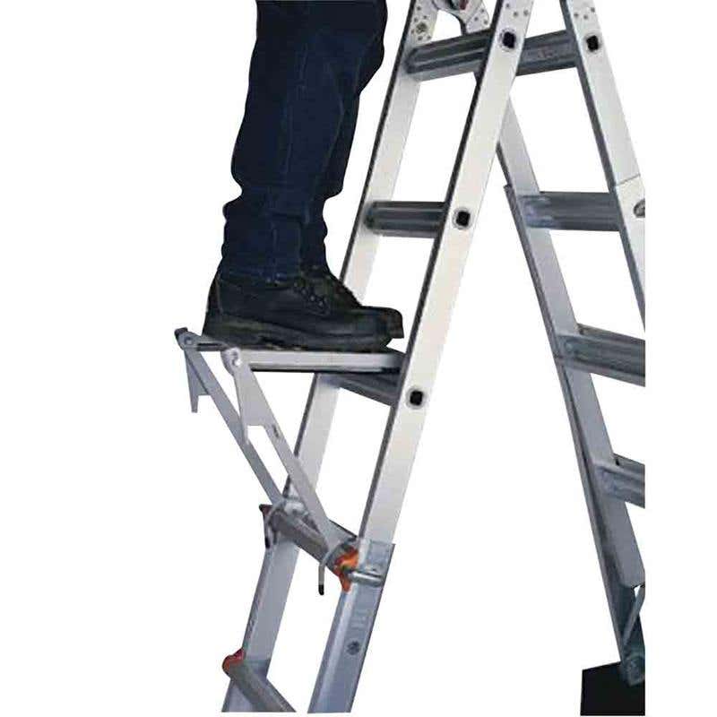 Platform Work Ladder Aluminum Little Giant 91130185 10104